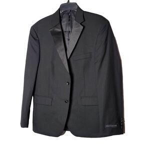 JB Britches 40S Logan Two Button Tuxedo Jacket Coat Only black satin collar NEW